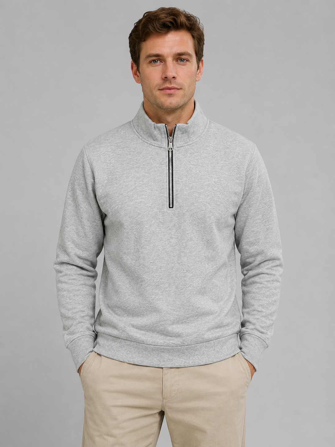 Sweatshirt in Grey