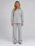 Sweatshirt Co-Ord Set in Grey