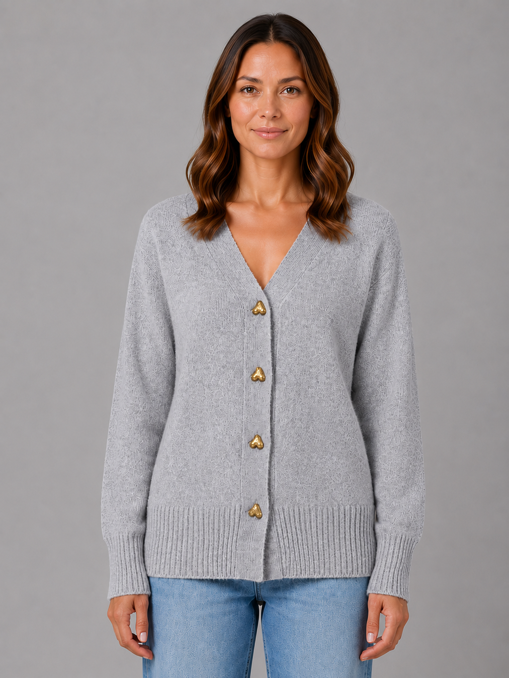 Cardigan in Grey