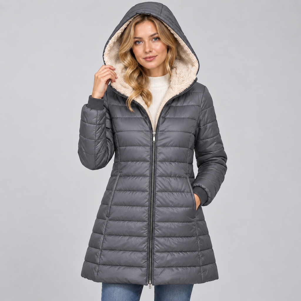Coat in Grey