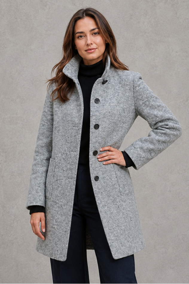 Coat in Grey