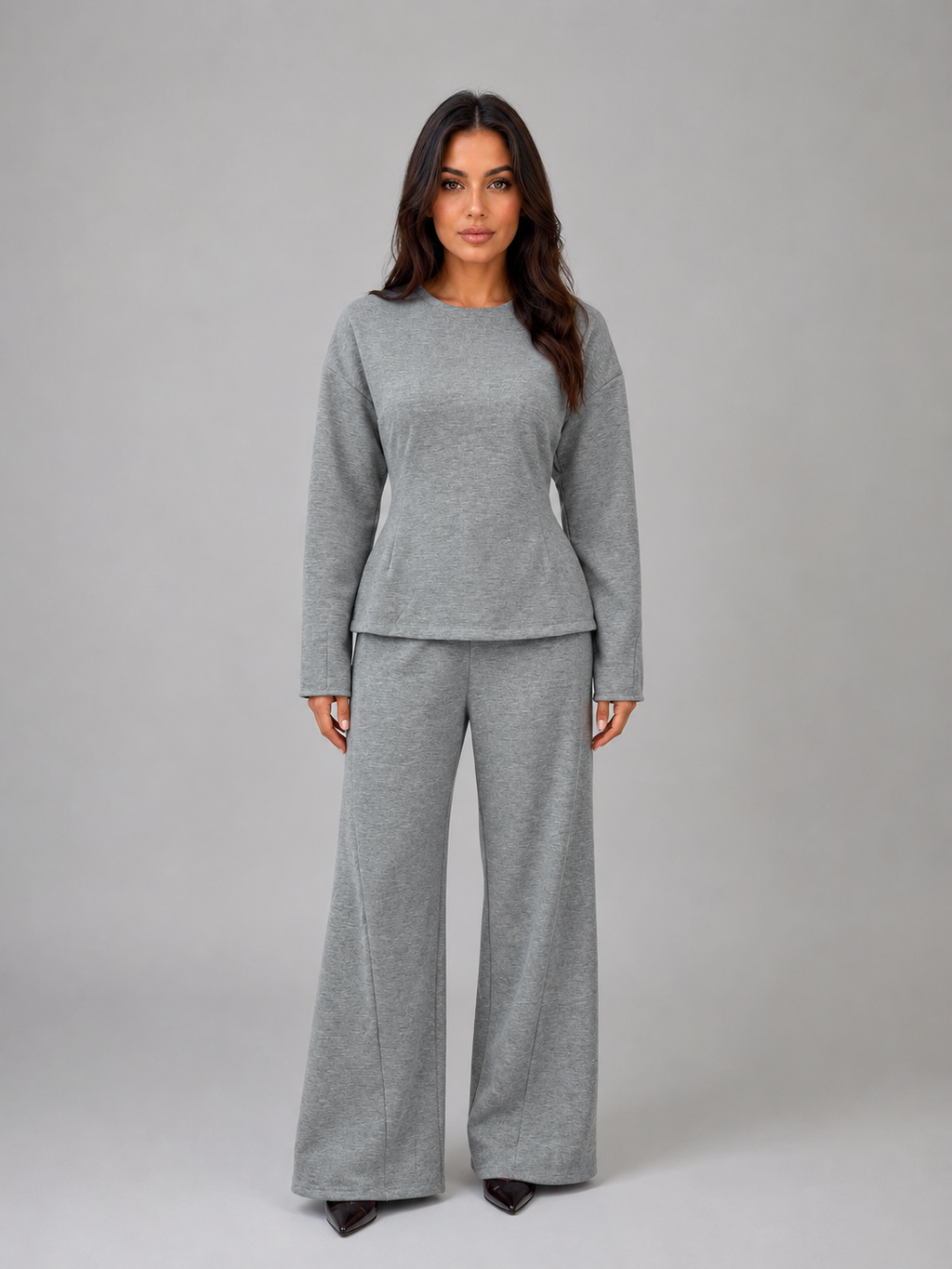 Lounge Co-Ord Set in Grey
