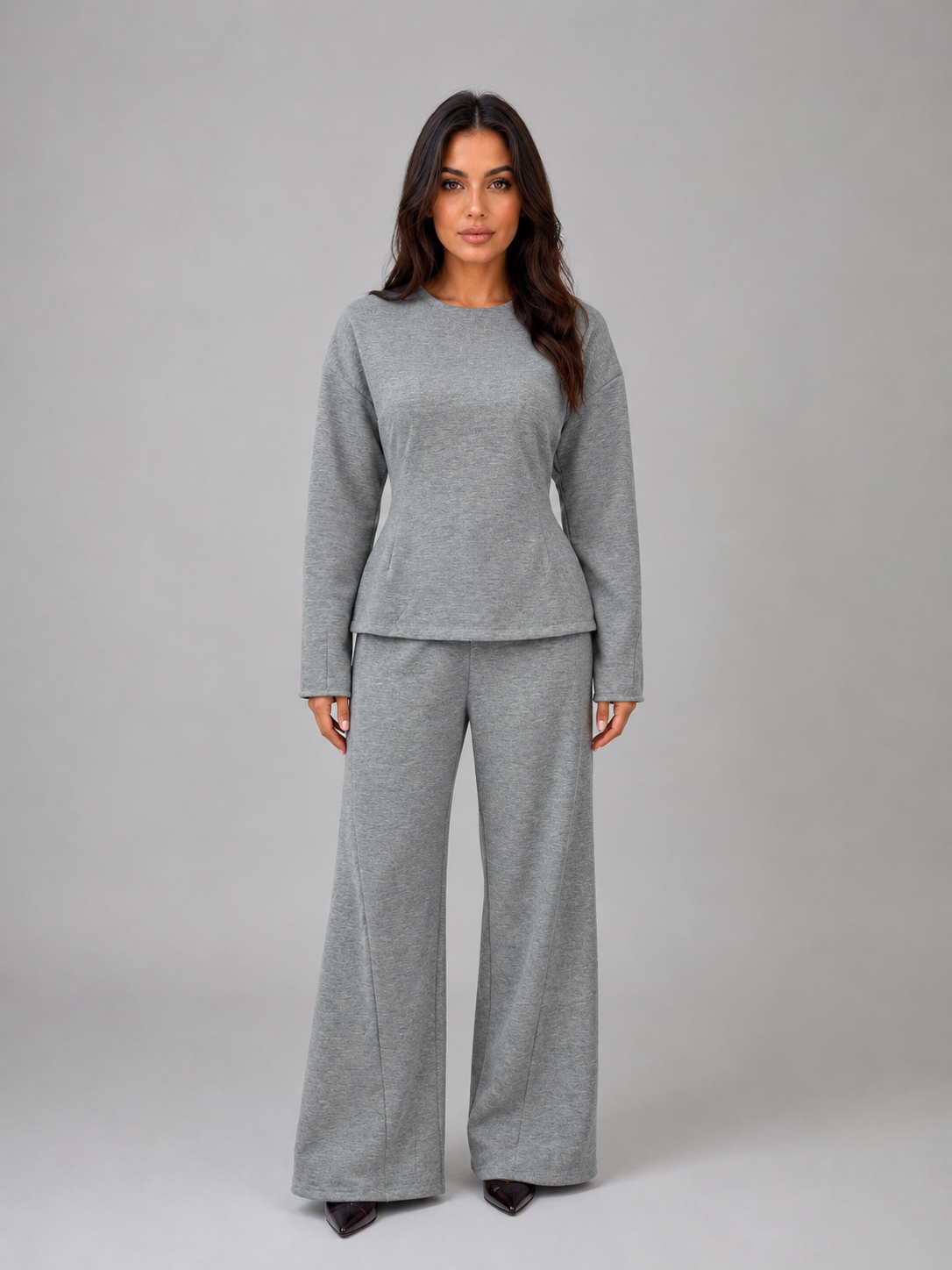 Lounge Co-Ord Set in Grey