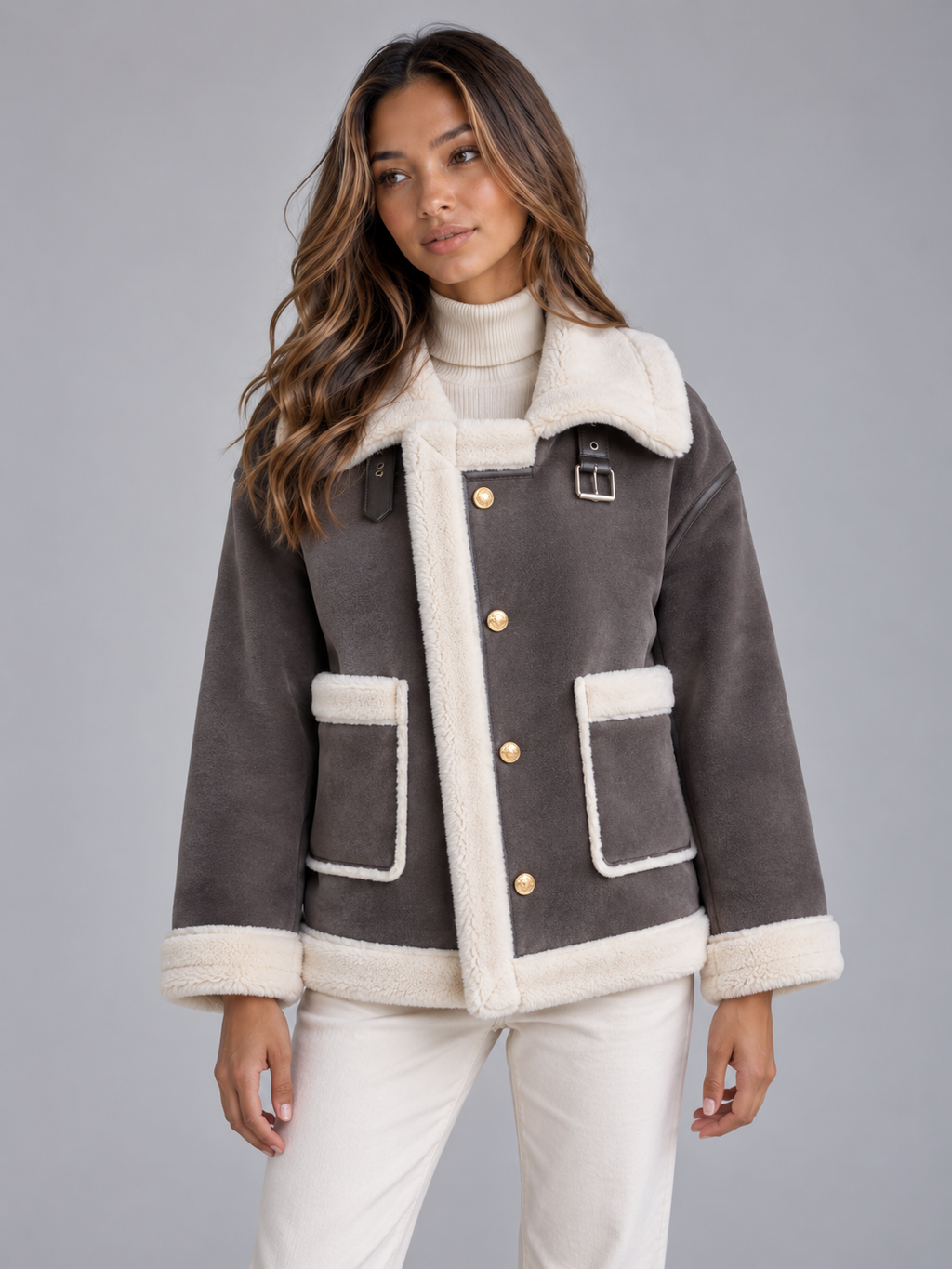 Jacket in Grey
