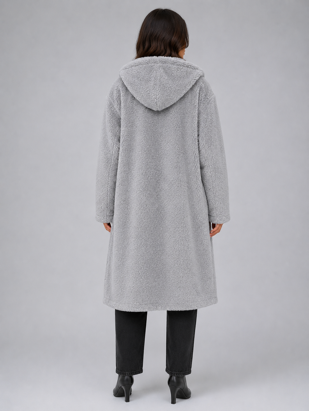 Coat in Grey