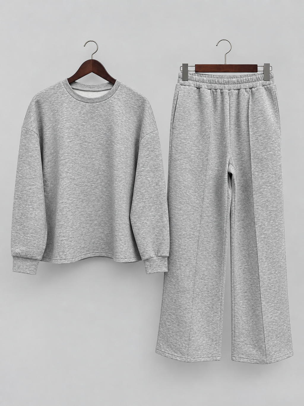 Sweatshirt Co-Ord Set in Grey