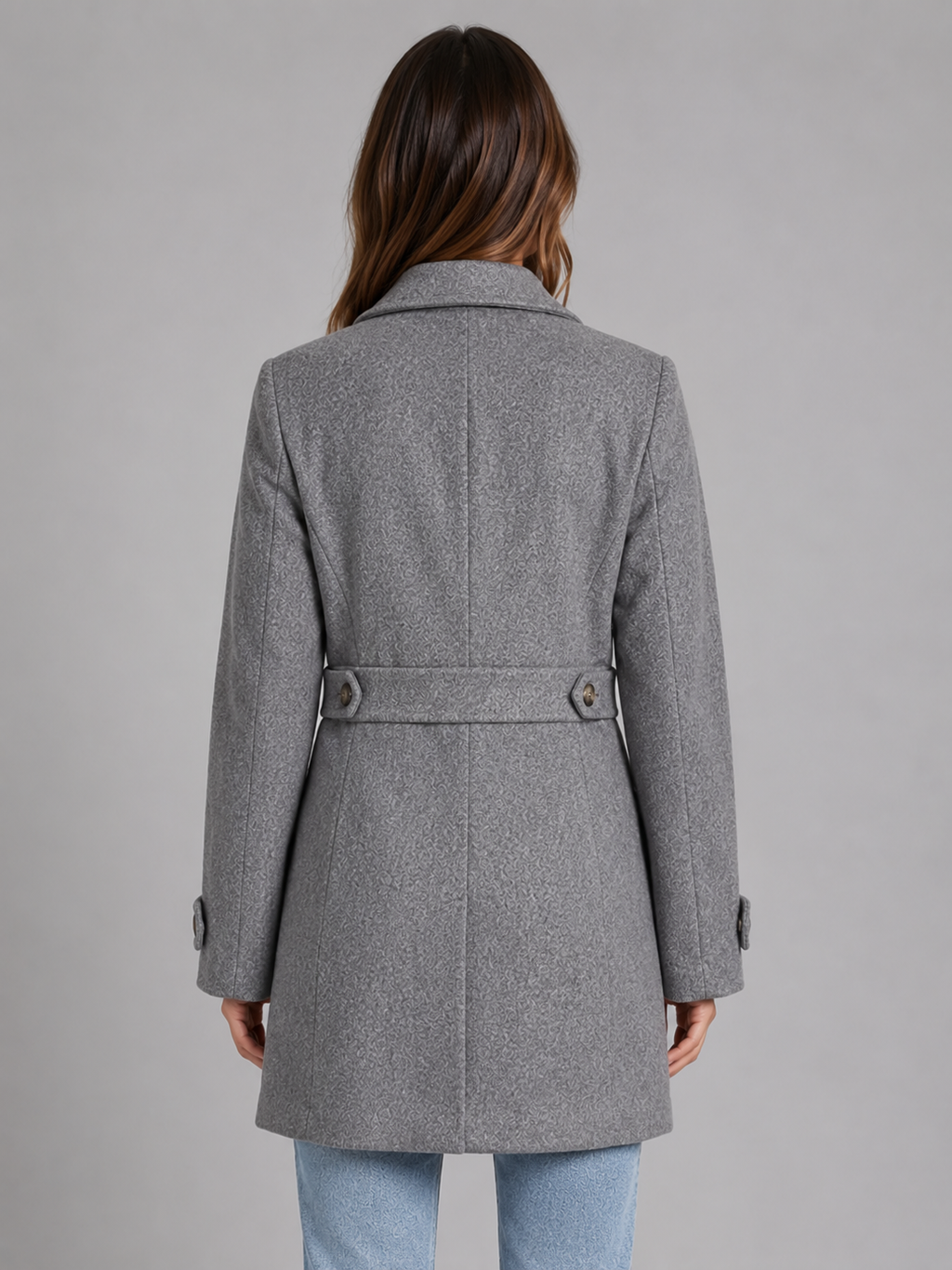 Coat in Grey