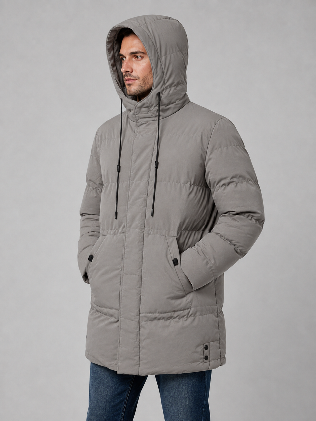 Coat in Grey