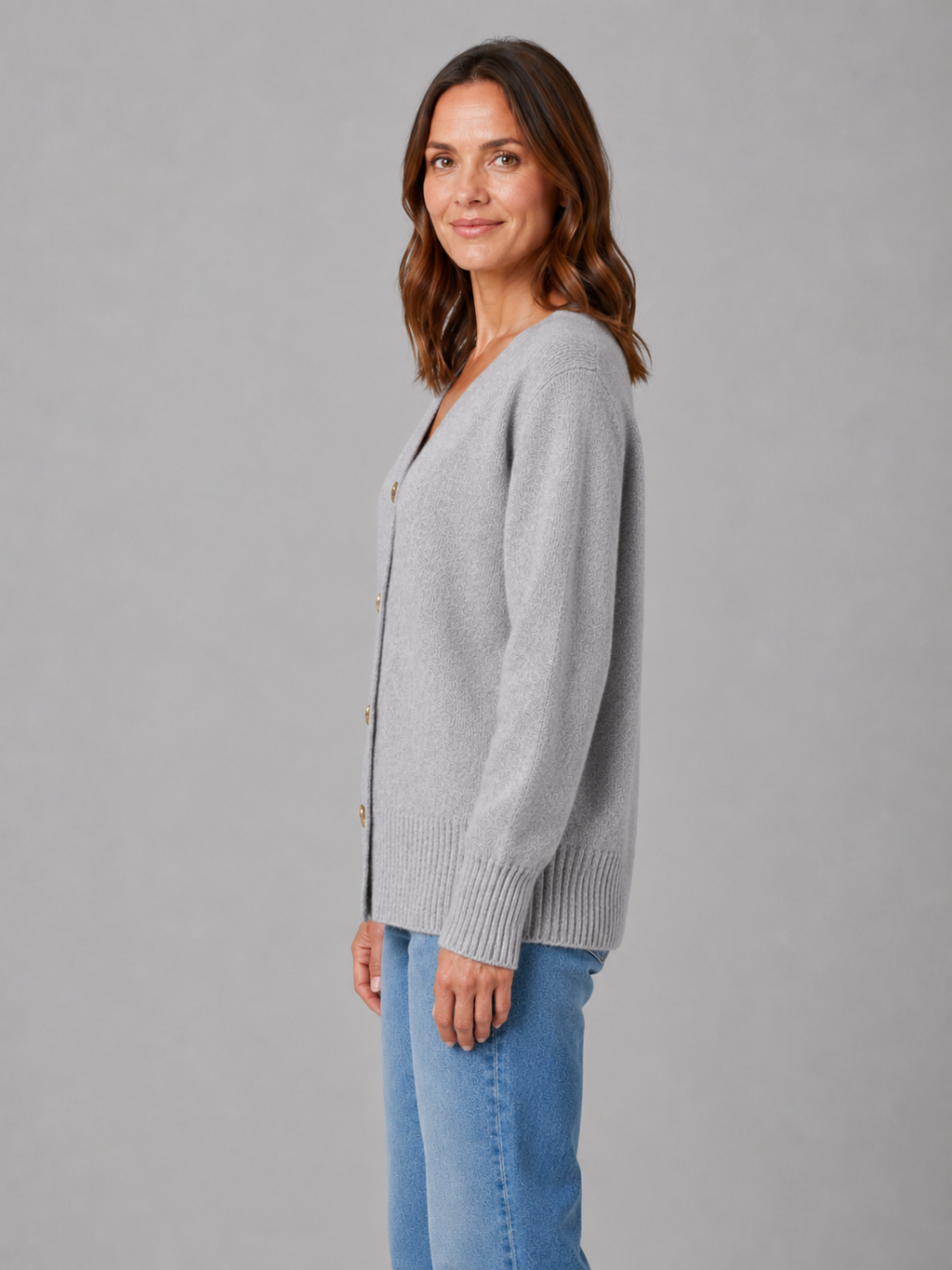 Cardigan in Grey