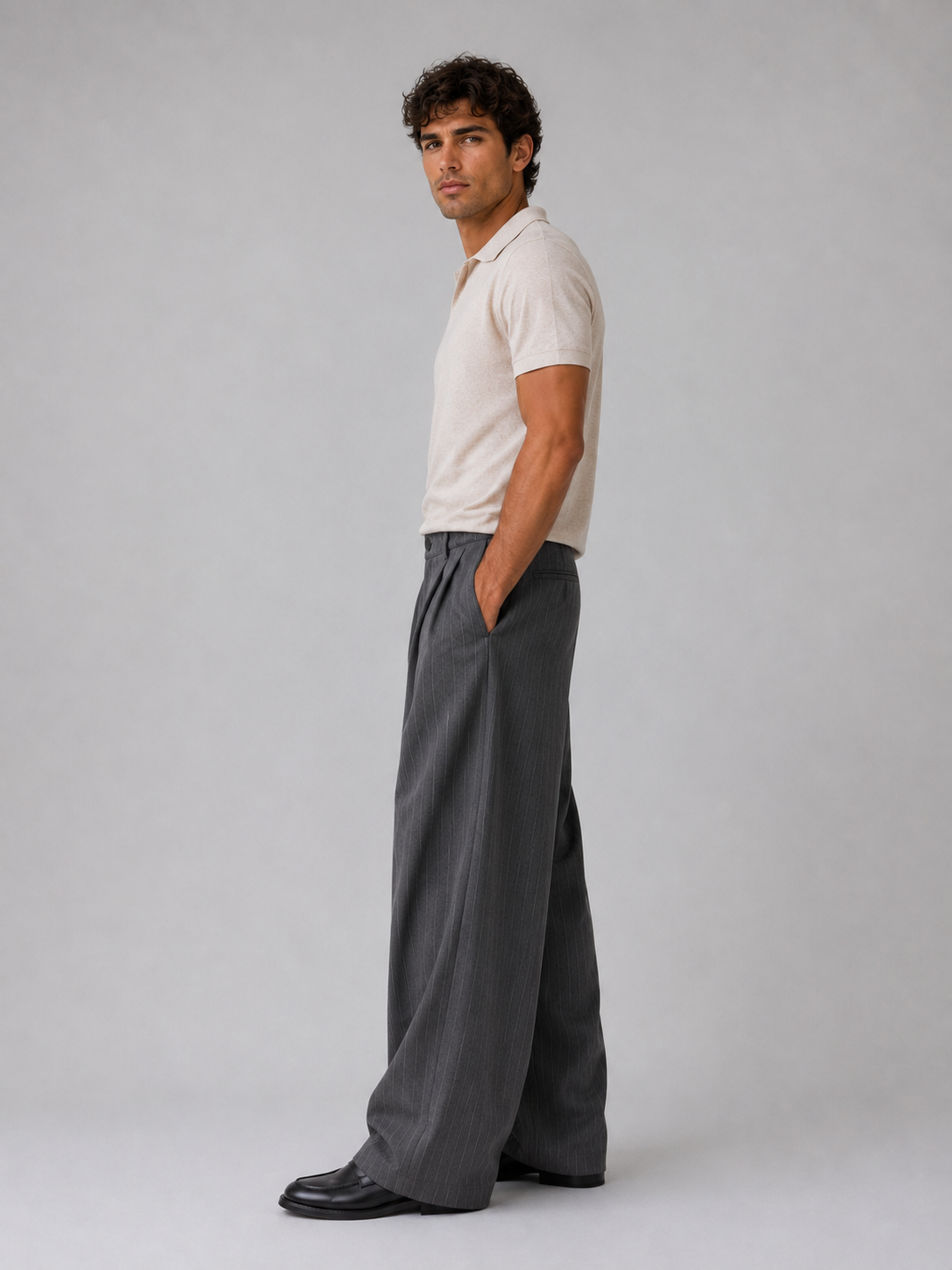 Pants in Grey