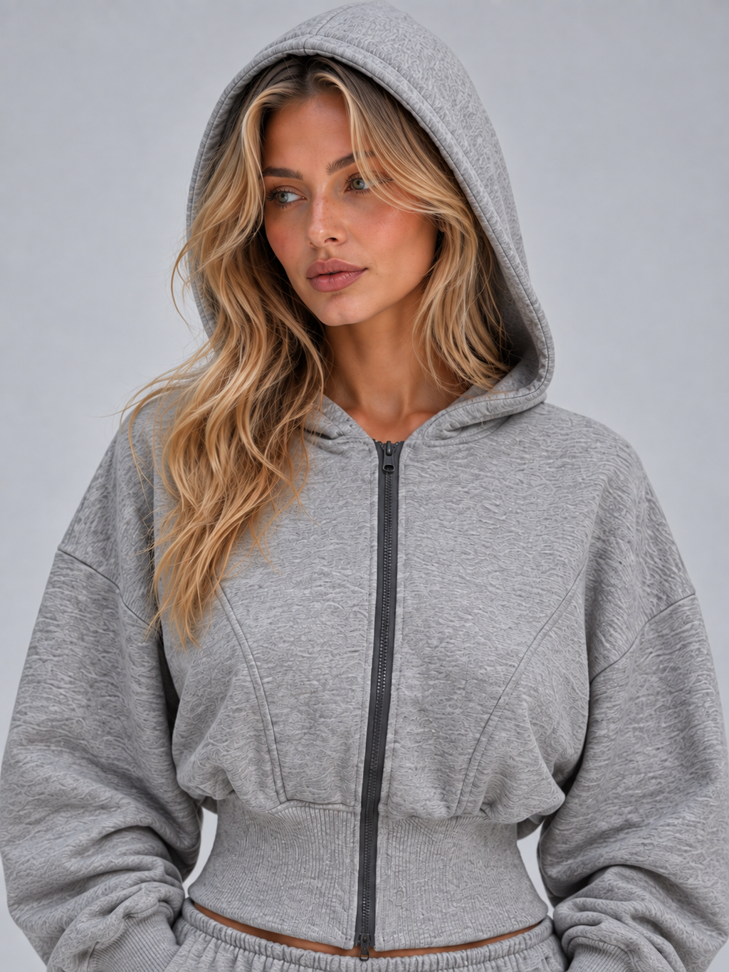Tracksuit Set in Grey
