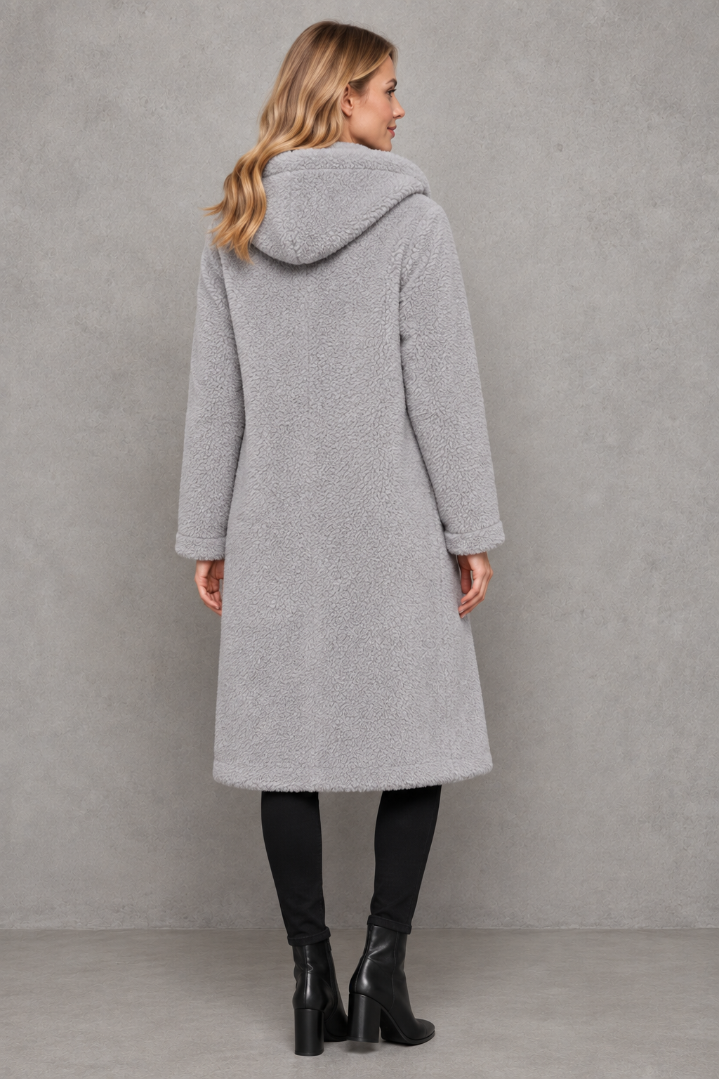 Coat in Grey