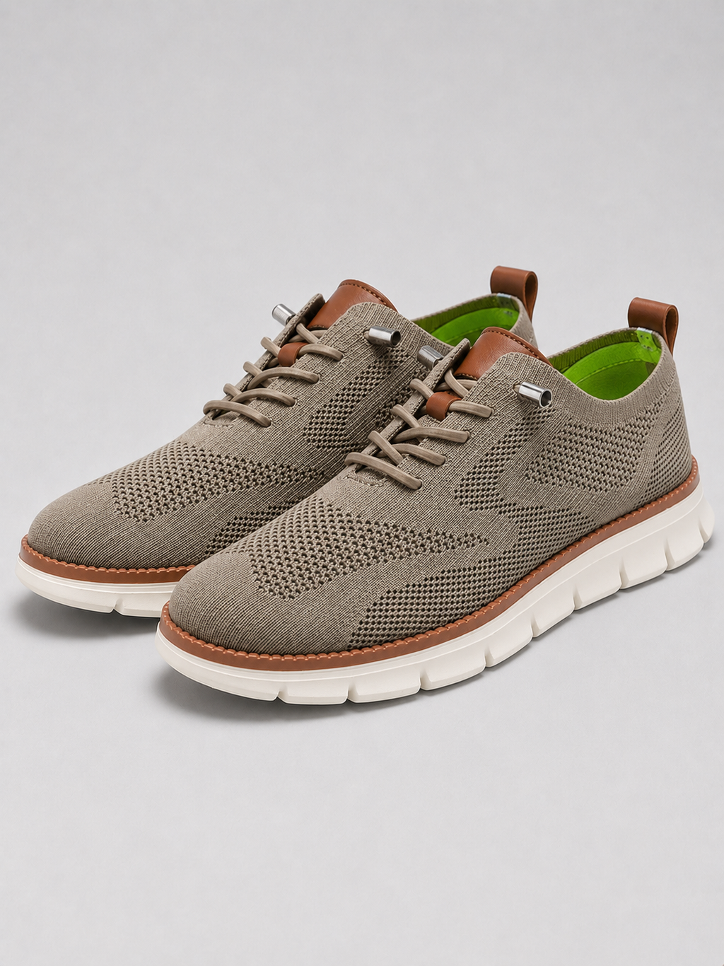 Men'S Casual Sneakers in Khaki