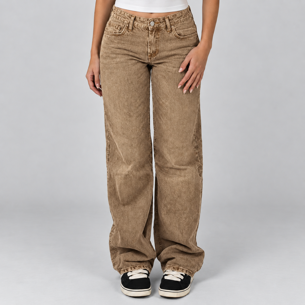Jeans in Khaki