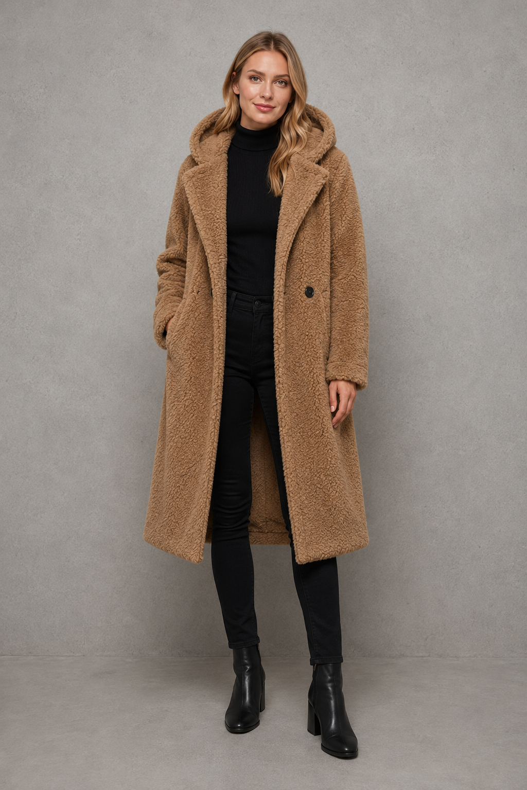 Coat in Khaki