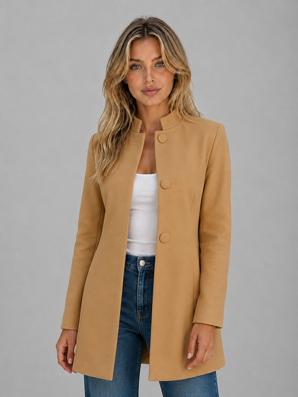 Coat in Khaki