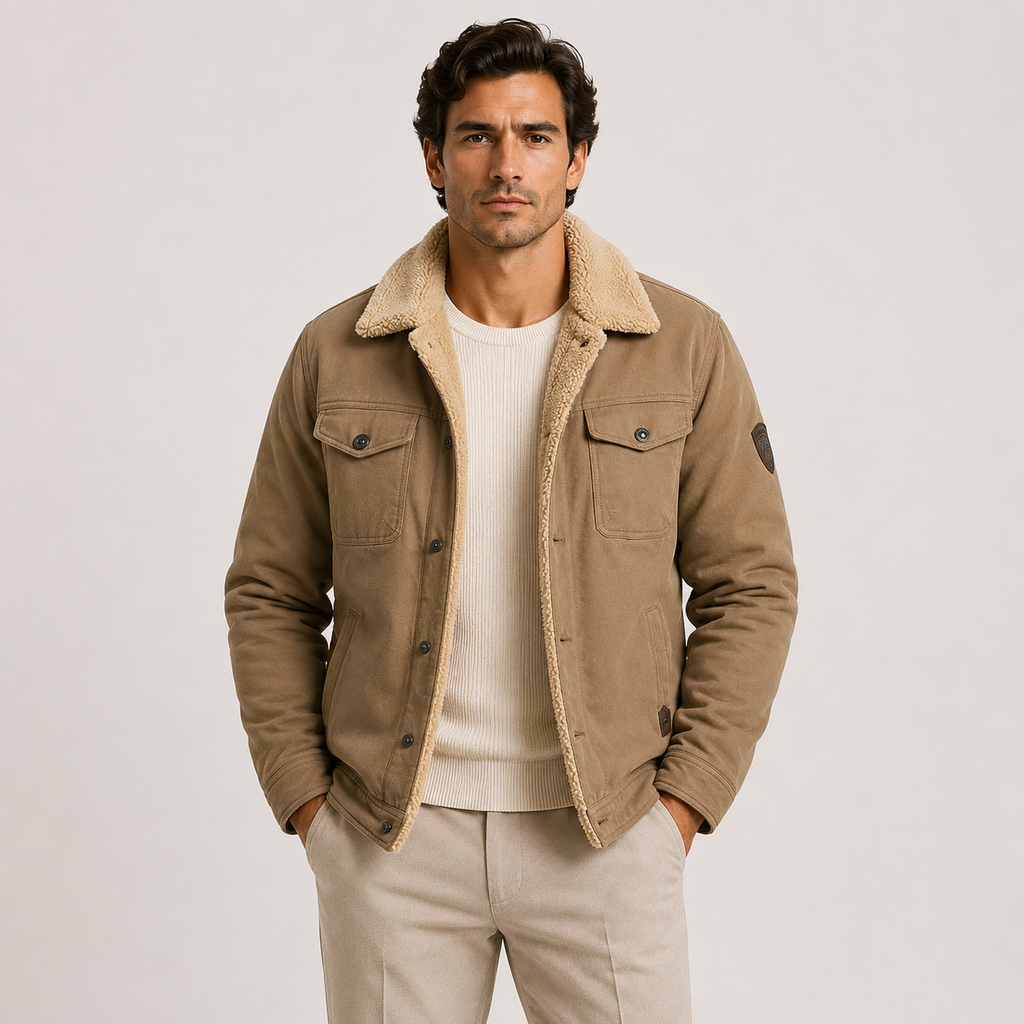 Jacket in Khaki