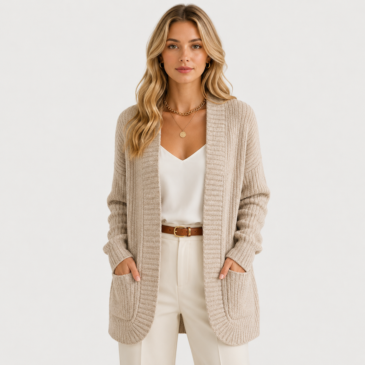 Sweater in Khaki