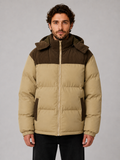 Puffer Jacket in Khaki