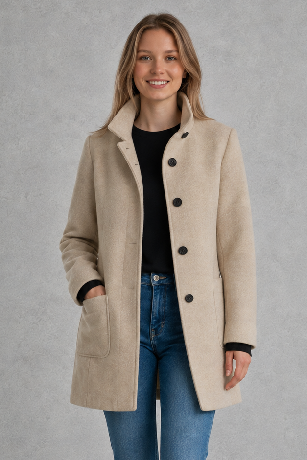 Coat in Khaki