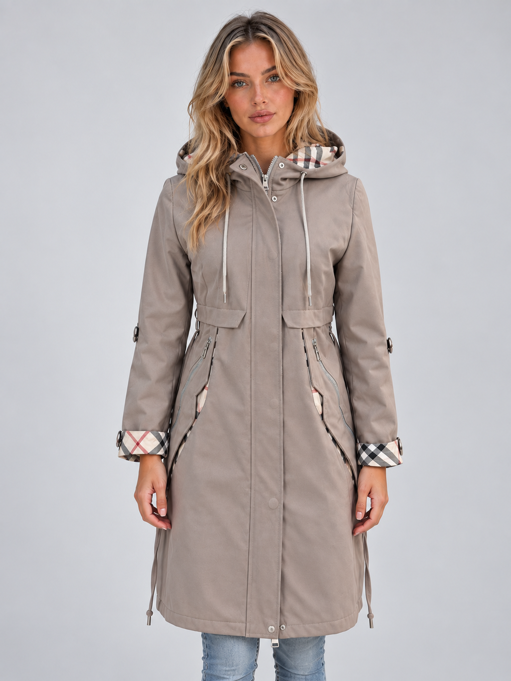 Coat in Khaki