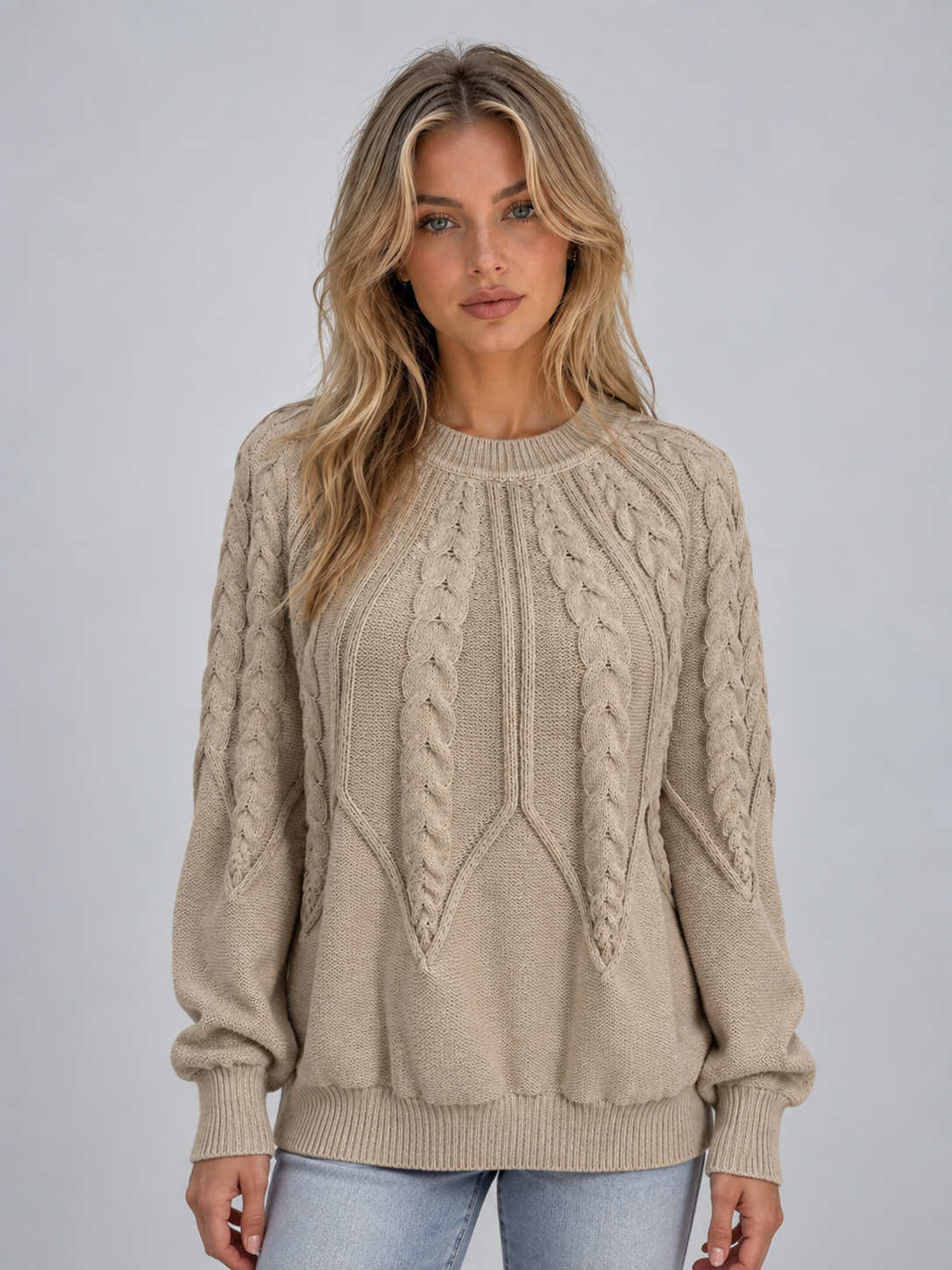 Sweater in Khaki