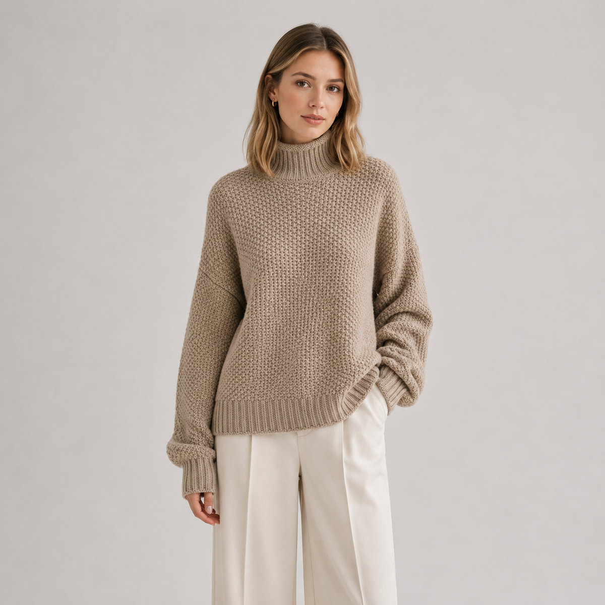 Sweater in Khaki