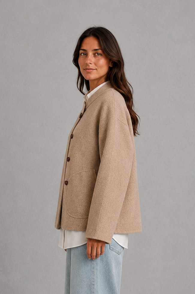 Coat in Khaki
