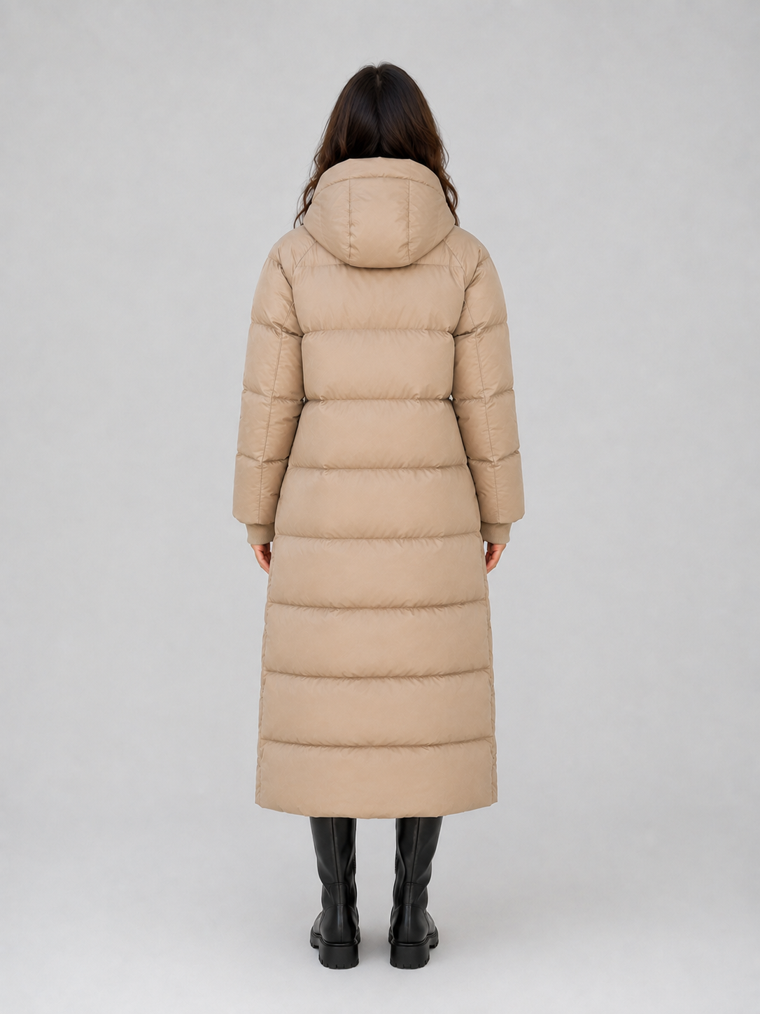 Puffer Jacket in Khaki