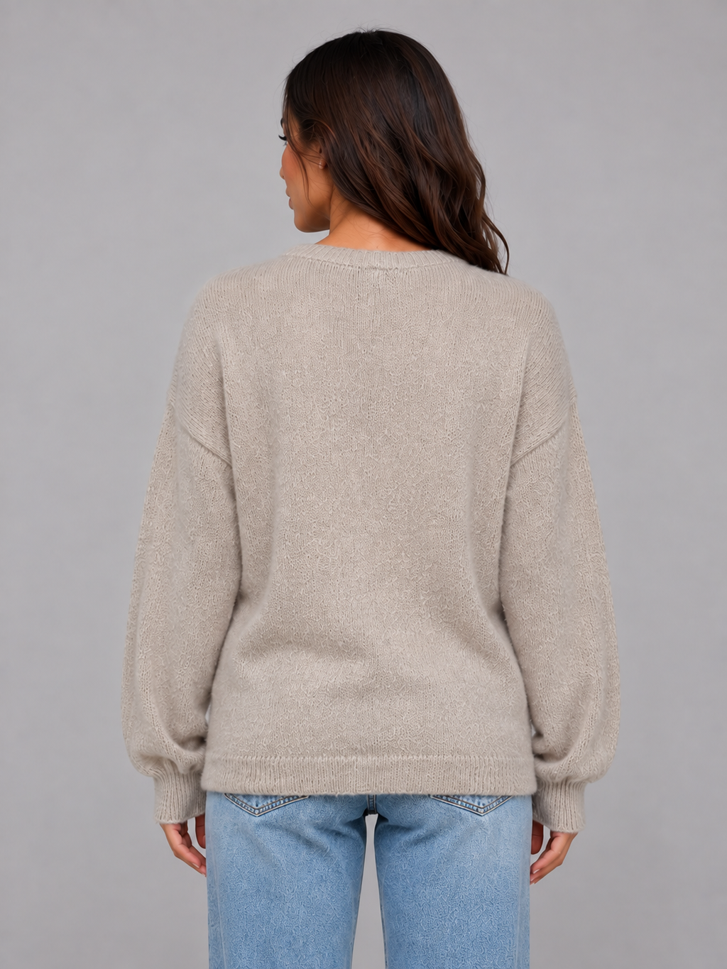 Cardigan in Khaki