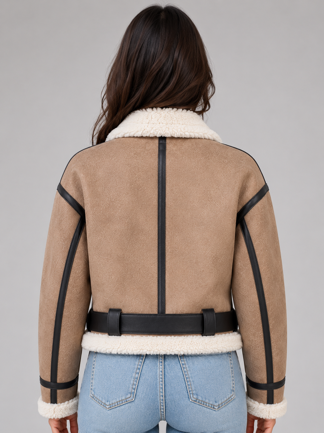 Bomber Jacket in Khaki