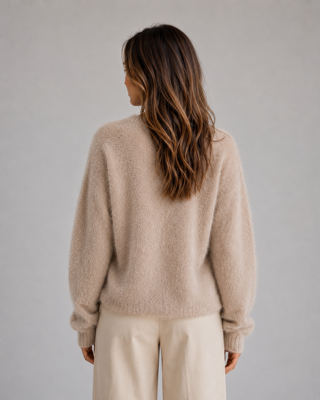 Cardigan in Khaki