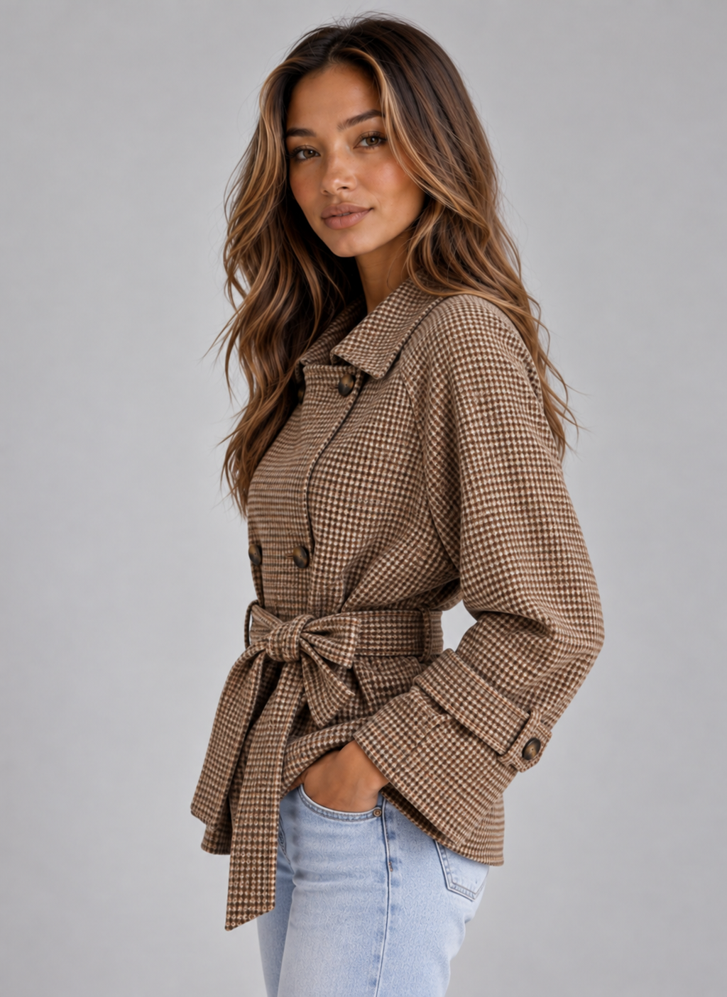 Coat in Khaki