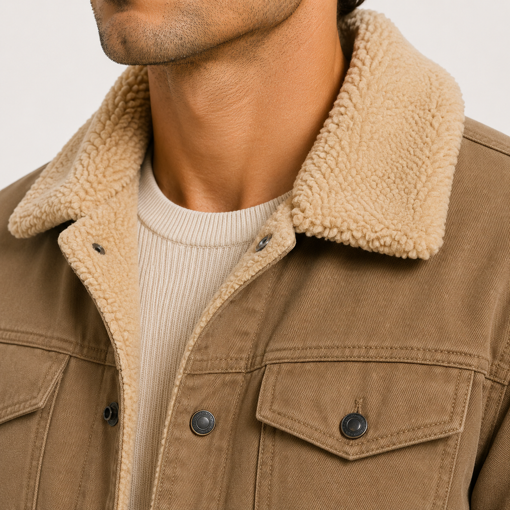 Jacket in Khaki