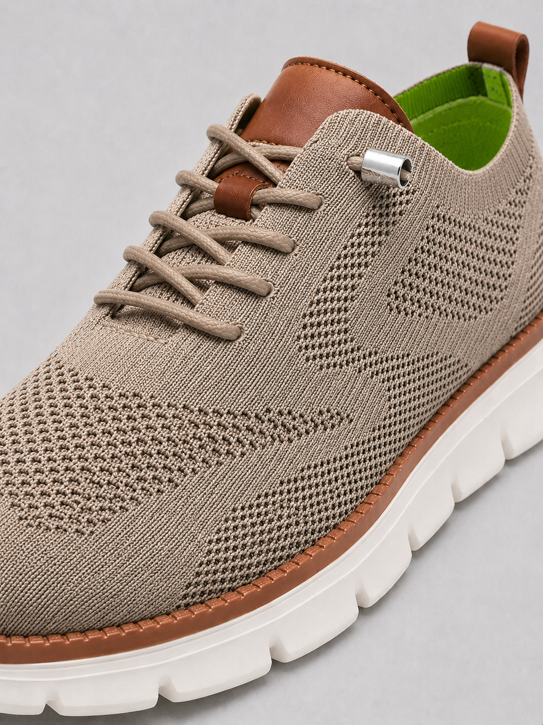 Men'S Casual Sneakers in Khaki