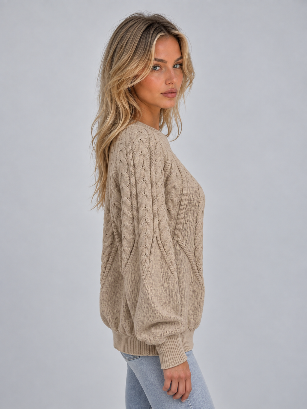 Sweater in Khaki