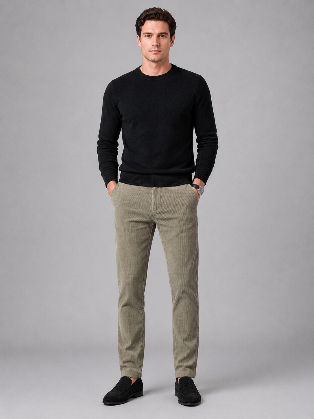 Pants in Khaki