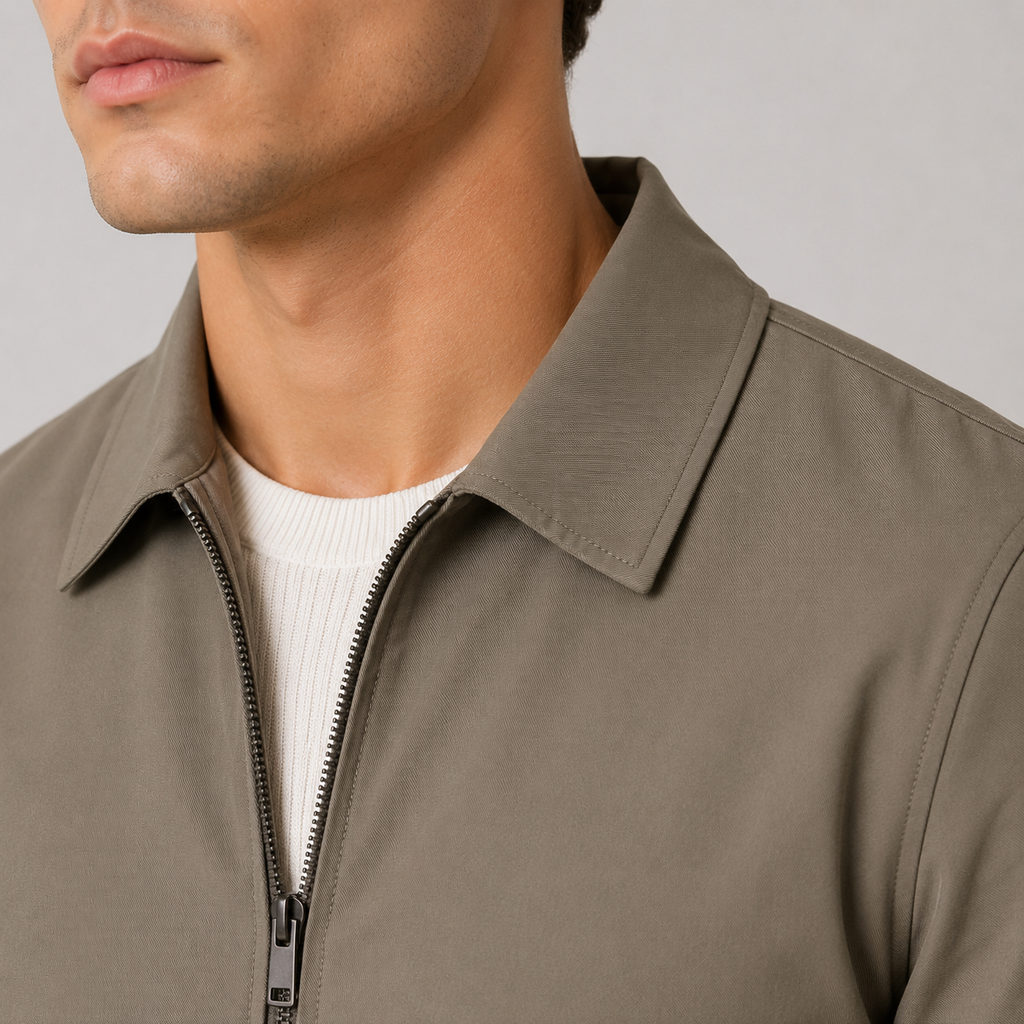 Men's Jacket in Khaki
