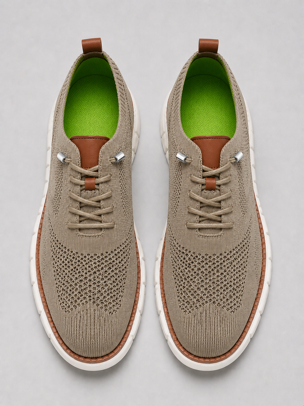 Men'S Casual Sneakers in Khaki