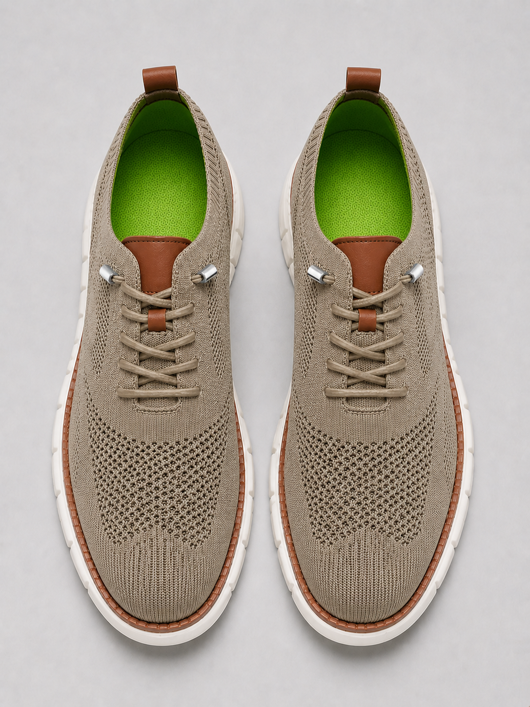 Men'S Casual Sneakers in Khaki