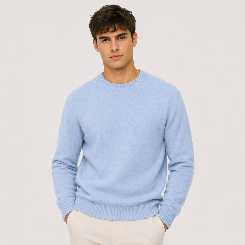 Sweater in Light Blue