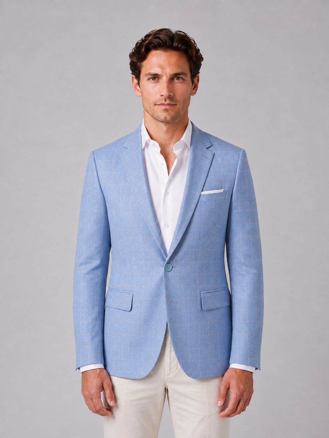 Jacket in Light Blue