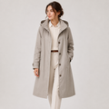 Women's Coat in Light Gray