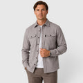 Overshirt in Light Grey