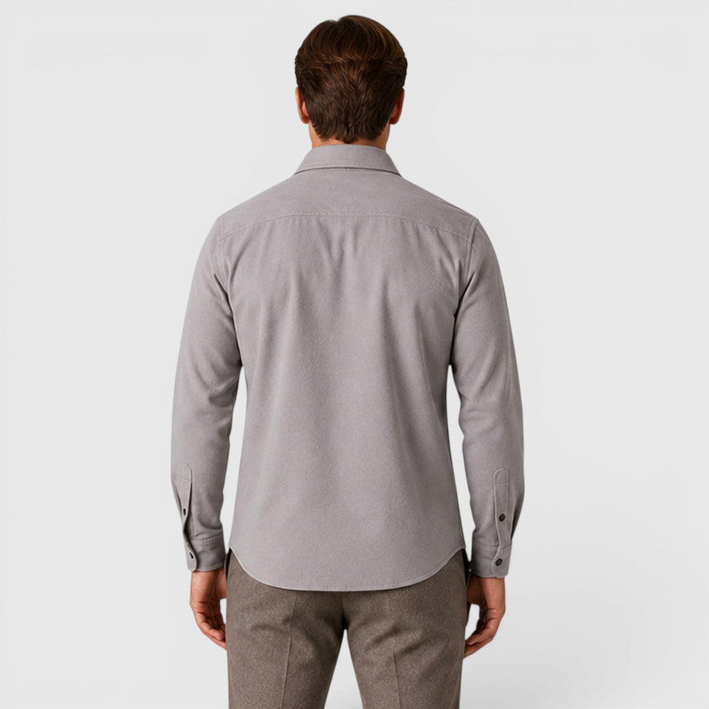 Overshirt in Light Grey