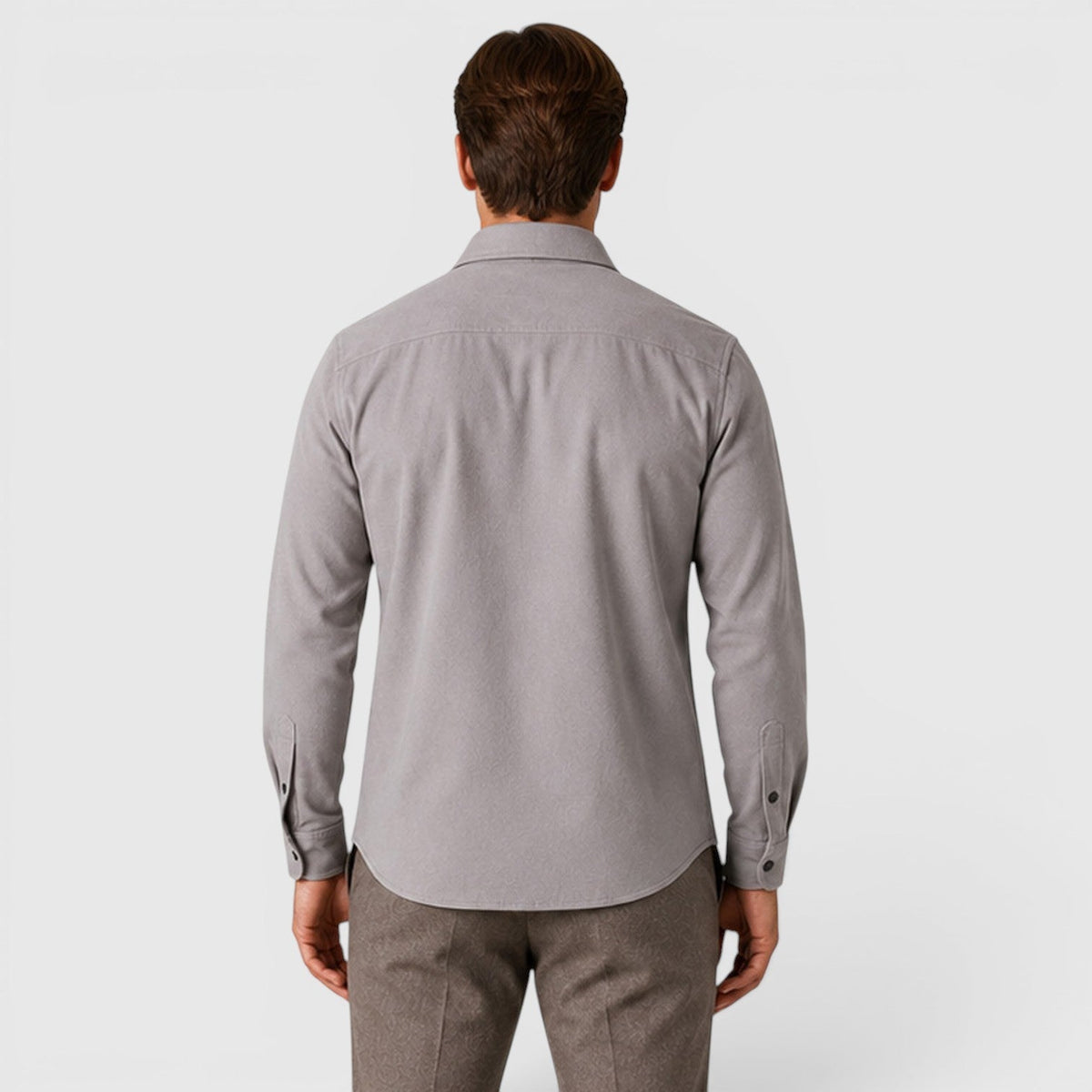 Overshirt in Light Grey