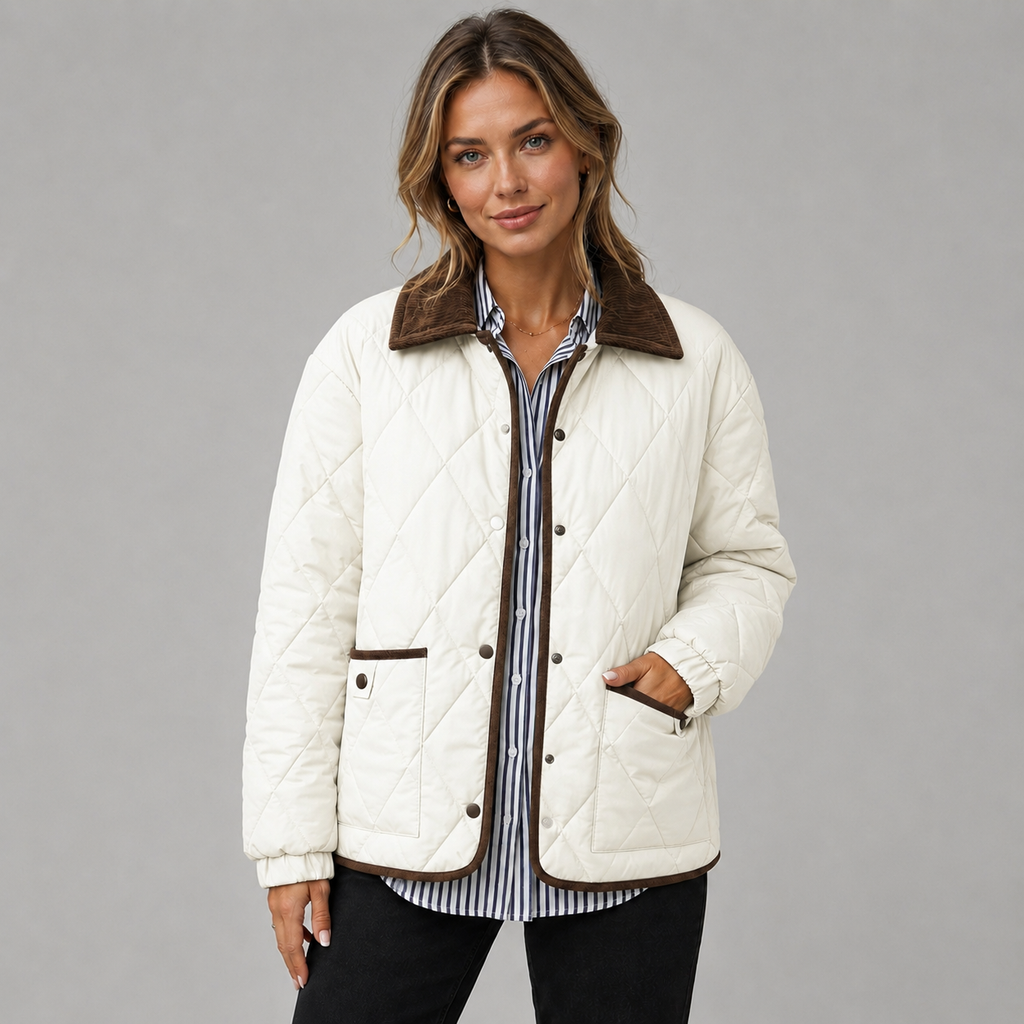 Jacket in Milky