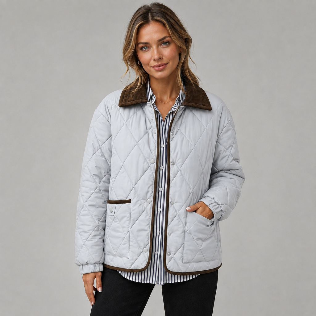 Jacket in Milky