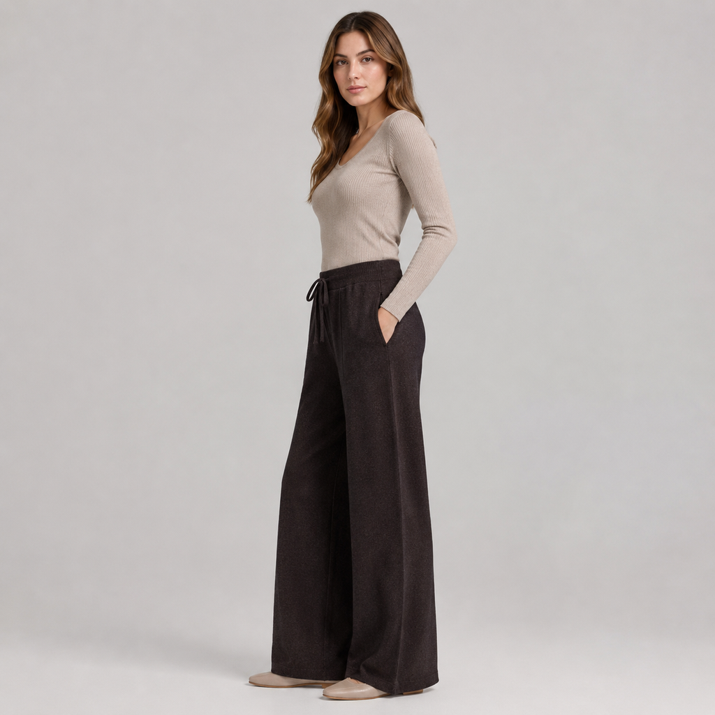 Pants in Mocha brown