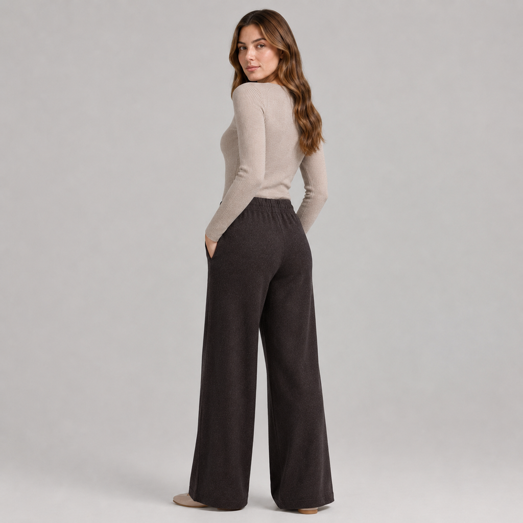 Pants in Mocha brown